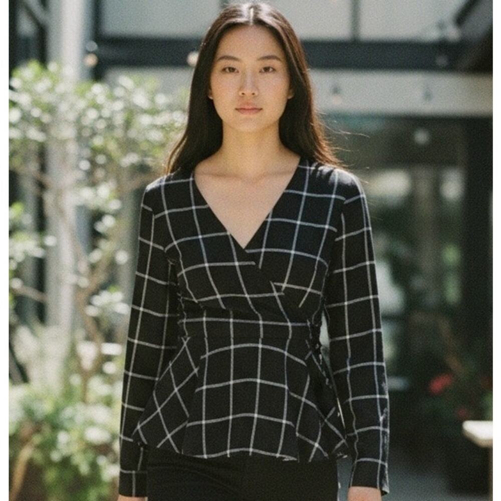 LOFT wrap blouse